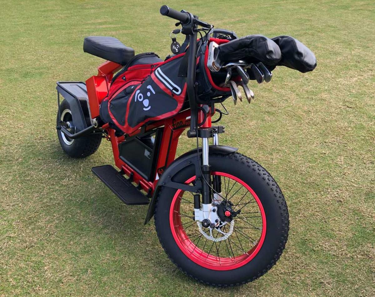 Golf bag motorcycle cart new arrivals